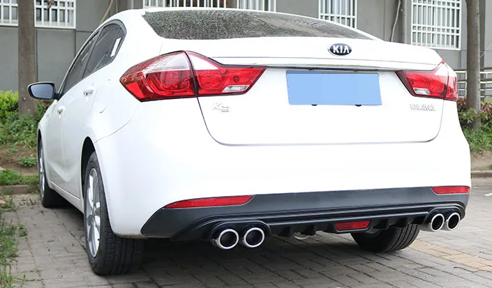 Задний бампер для Forte K3 ABS диффузор 2016 2018 Kia Комплект кузова задняя губа задний