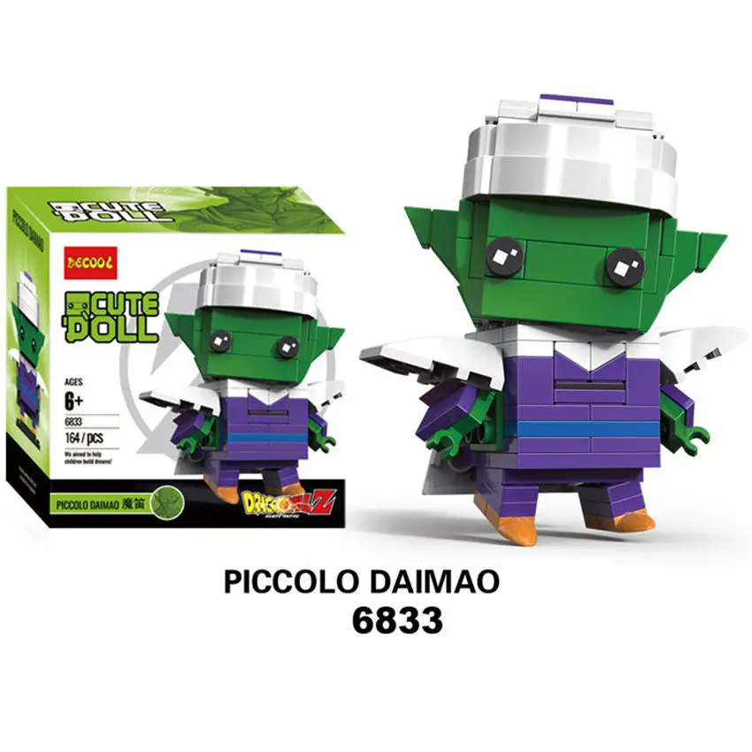 Decool 6841-46 superboy gamora DC super heros brickheadz фигуры кирпичные головки модели комплектов конструкторов