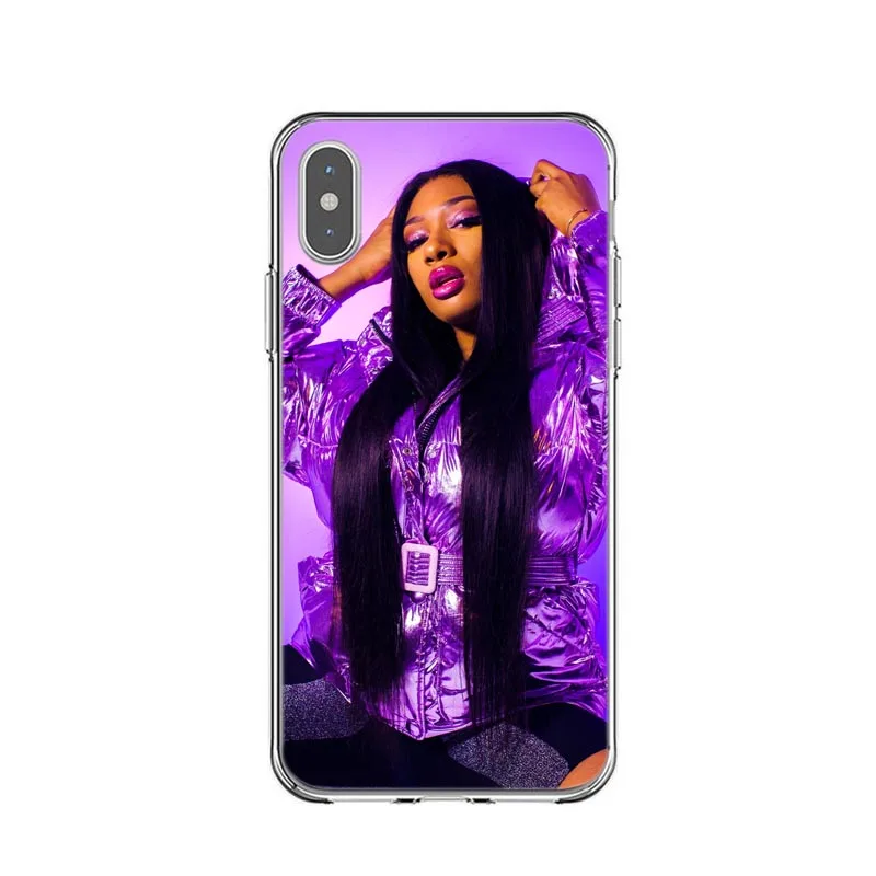 Силиконовый чехол для телефона Megan Thee Stallion Fever для iPhone XR X XS Max 6 6splus 7 7Plus 8 8 Plus 5 5S SE Rapper