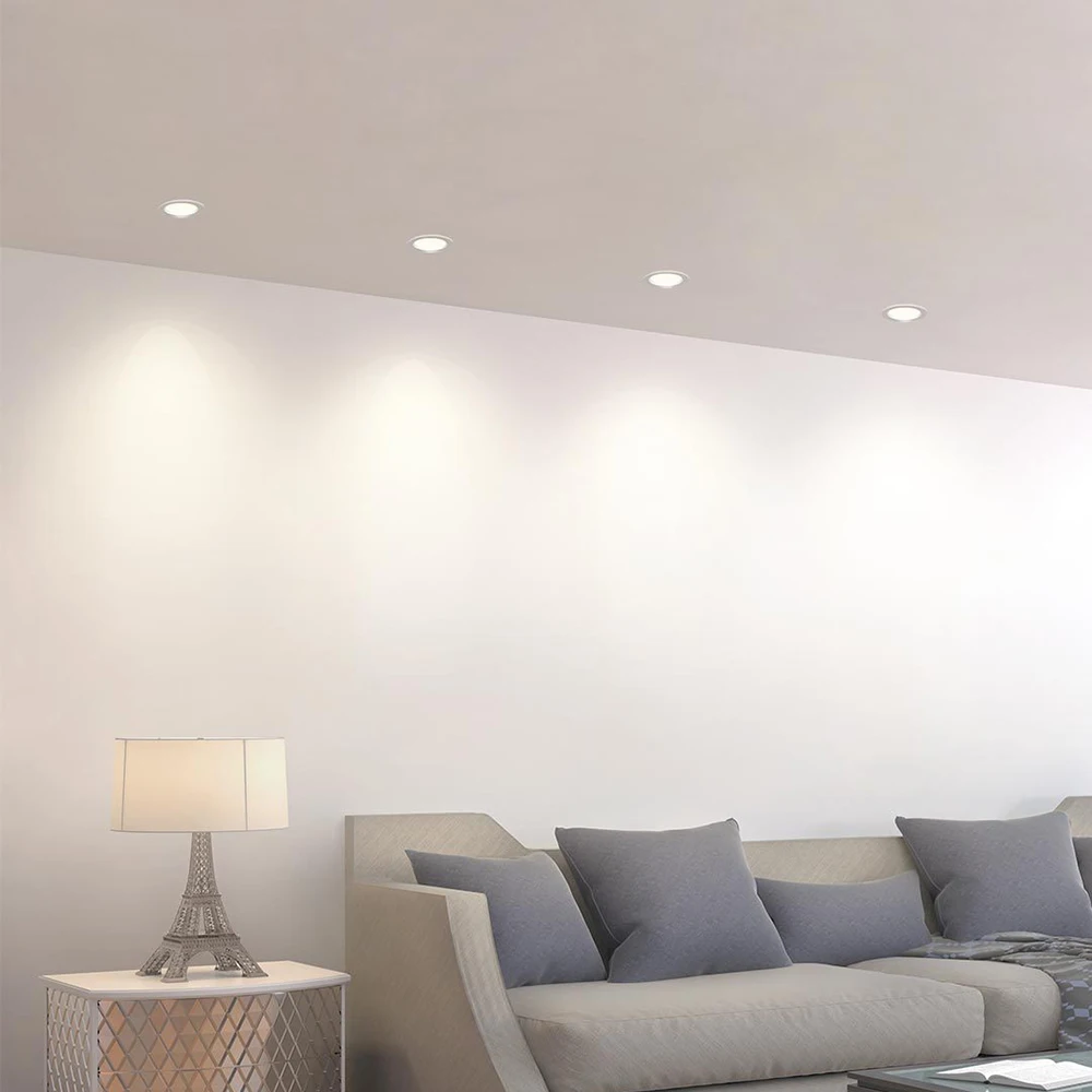 Xiaomi Yeelight 5W 400lm 3000K светодиодный светильник 220V Мини Круглый встроенный потолочный