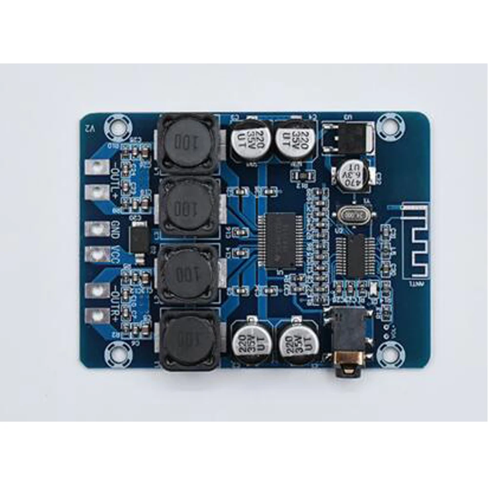45 Вт * 2 Bluetooth цифровой усилитель мощности плата аудио модуль усиления AUX декодер |