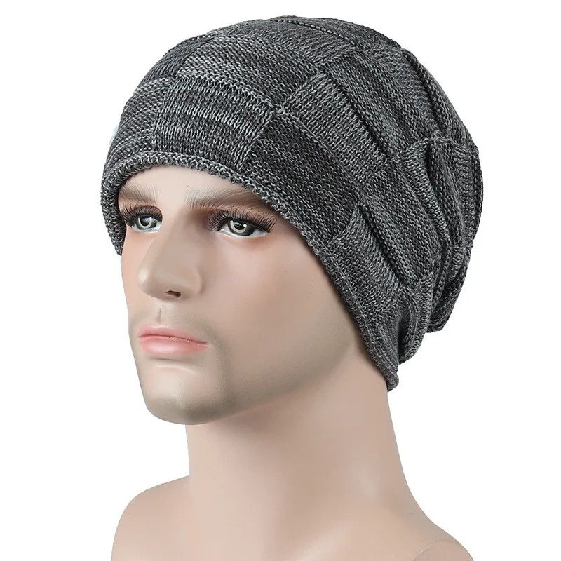 Seioum Balaclava Knitted hat warmer Winter wool Hats For Men women skullies beanies warm Fleece cap gorro feminino | Аксессуары для