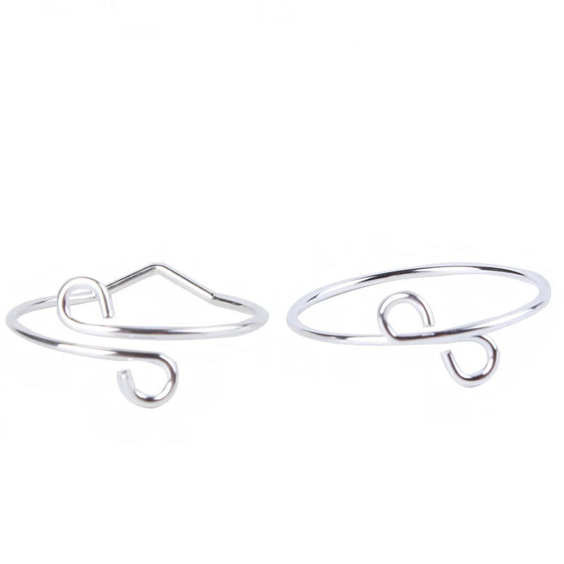 New Simple Fashion Full Handmade Letter V-shaped Foot Ring Adjustable Toe | Украшения и аксессуары