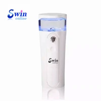 swin nano mist sprayer moisturizing spray device women beauty hydrating weplenishment facial care water spray handy power bank