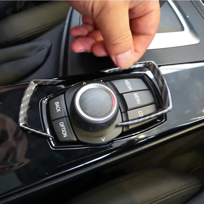 Автостайлинг консоль Мультимедийные кнопки Накладка для BMW 1 2 3 4 серии 3GT F20 F30