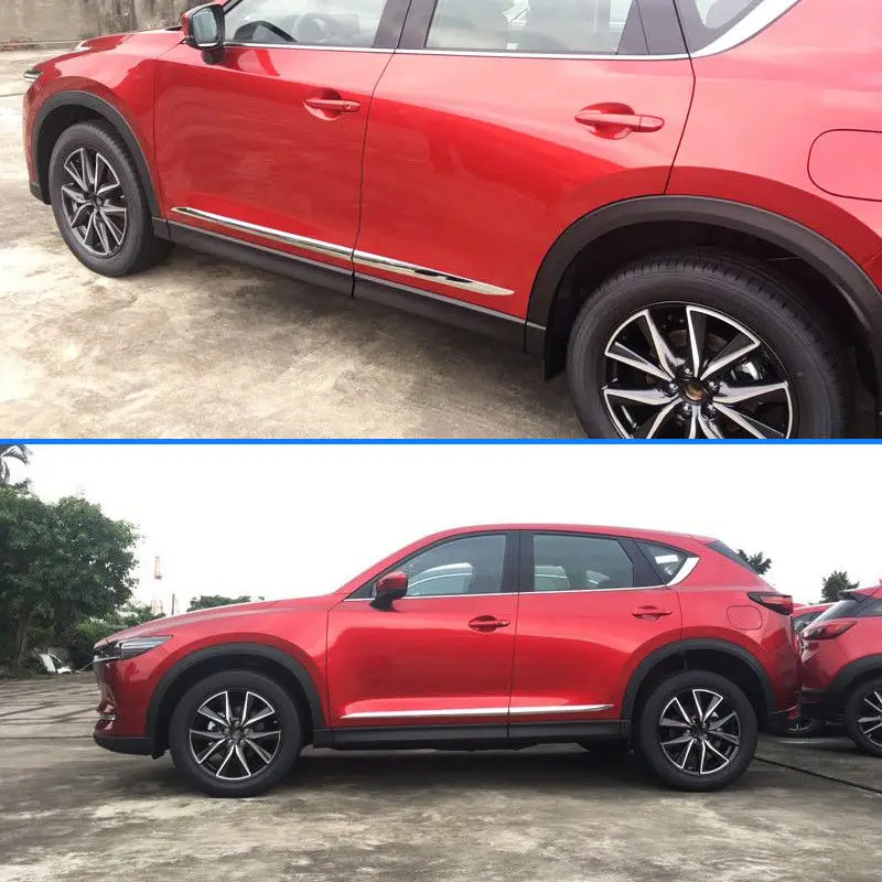 Для Mazda CX5 KF новая хромированная рамка для корпуса двери аксессуары украшение