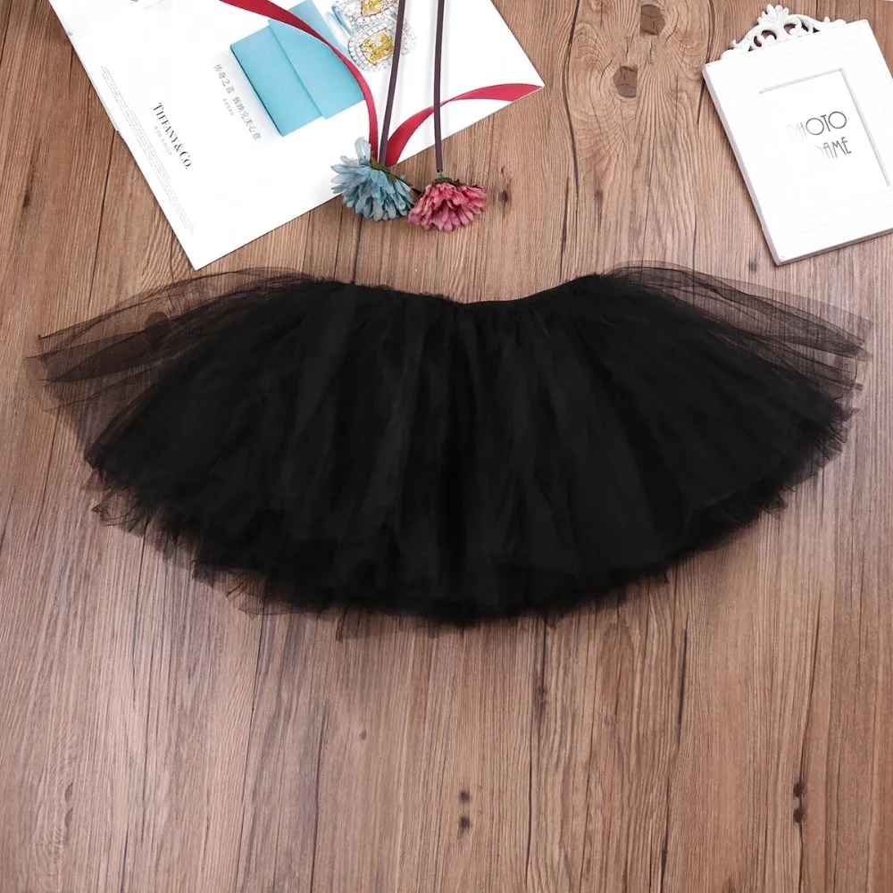 IIXPIN Женская взрослая балетная юбка танцевальная одежда Многослойные балетные