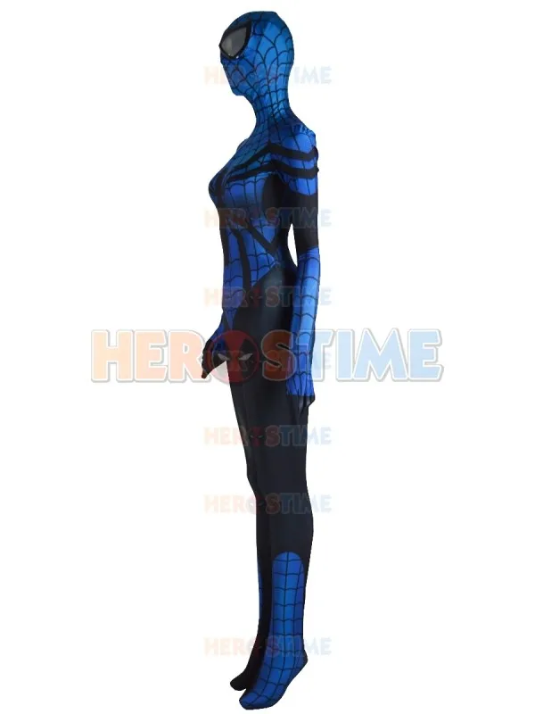 Костюм для девочек с 3D принтом Mayday Parker Zentai Spider, спандекс, лайкра, полный костюм Spidey