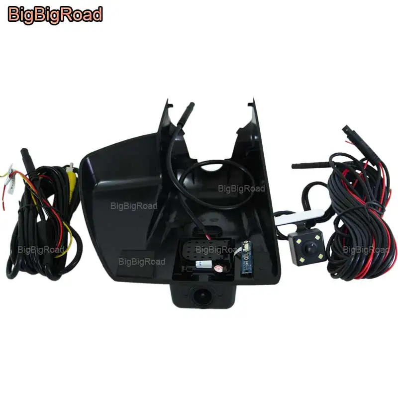 BigBigRoad для Ford Mondeo MK5 2013 2017 Low Car Wifi DVR видеорегистратор с двумя камерами объектив|dual