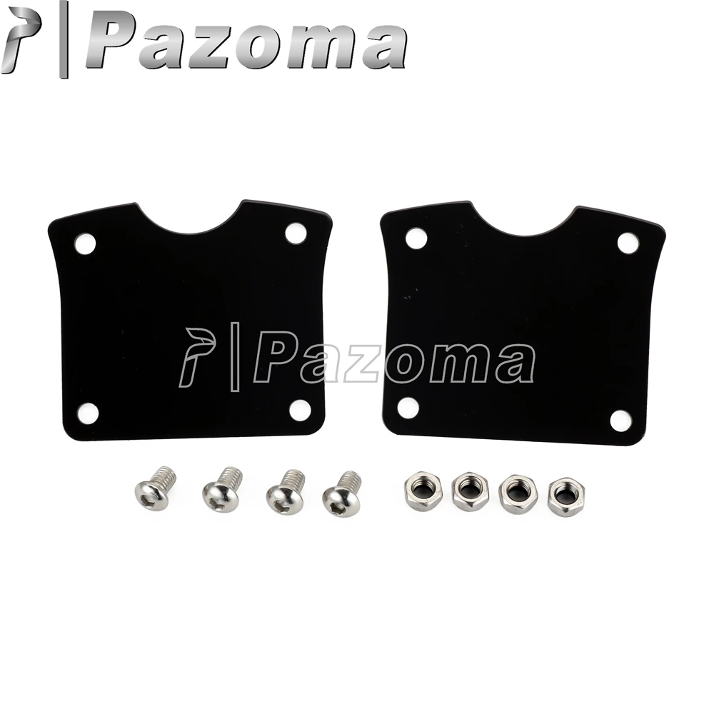 Черные кронштейны для крыла мотоцикла подходят колес 23 дюйма Harley Touring Road King Glide