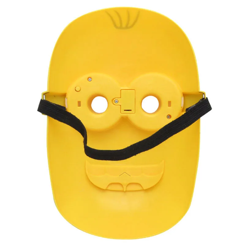 Светодиодный светящийся Гадкий я Миньоны Хэллоуин маска детская мультяшная