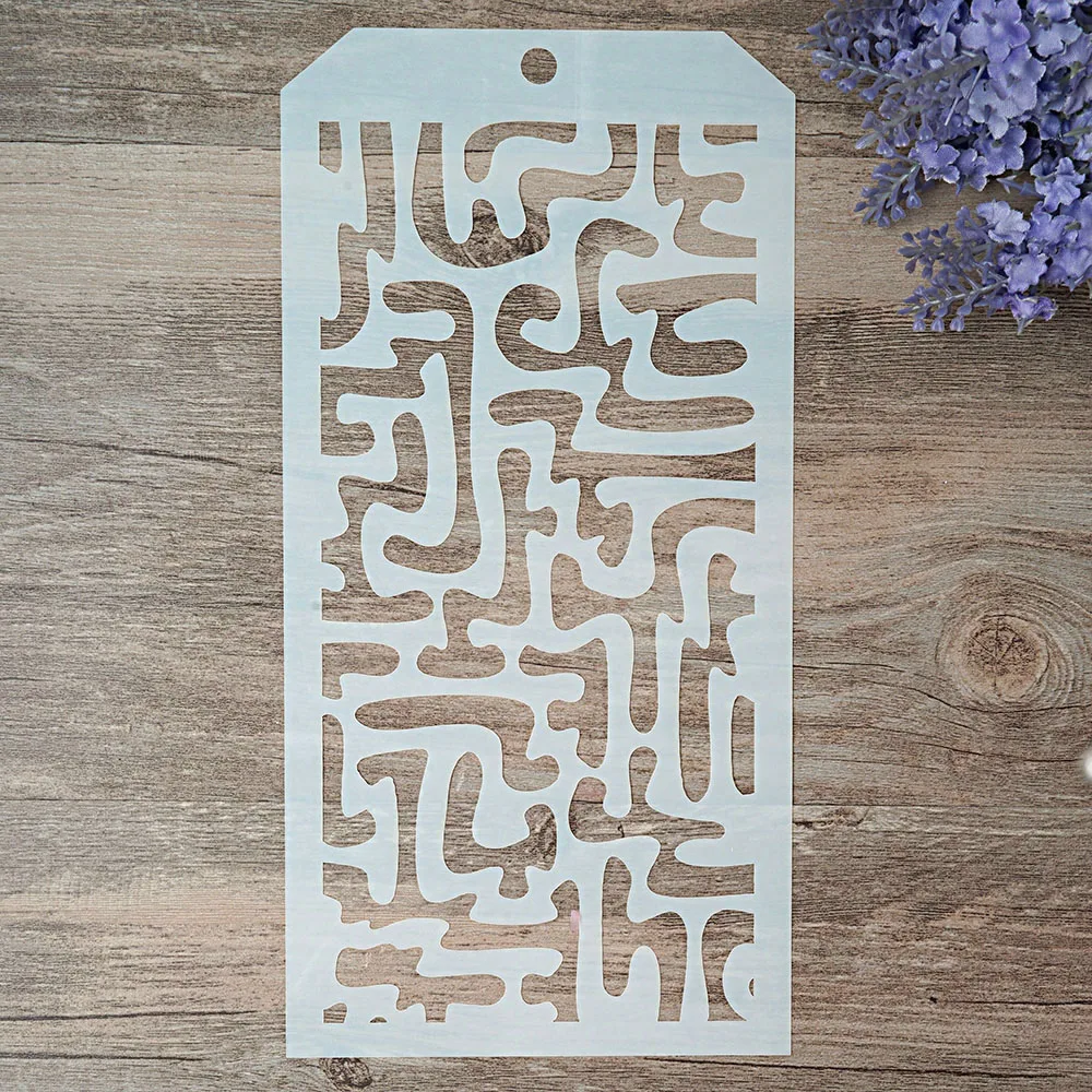ST122461 12*24 см DIY ремесло Многослойные трафареты для стен Живопись штампованная для скрапбукинга штампы альбом декоративное тиснение бумажные карты - Цвет: ST122461