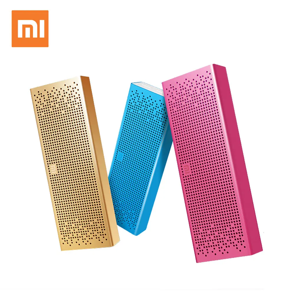 Оригинальный Xiaomi Mi Bluetooth динамик стерео беспроводной мини портативный колонки