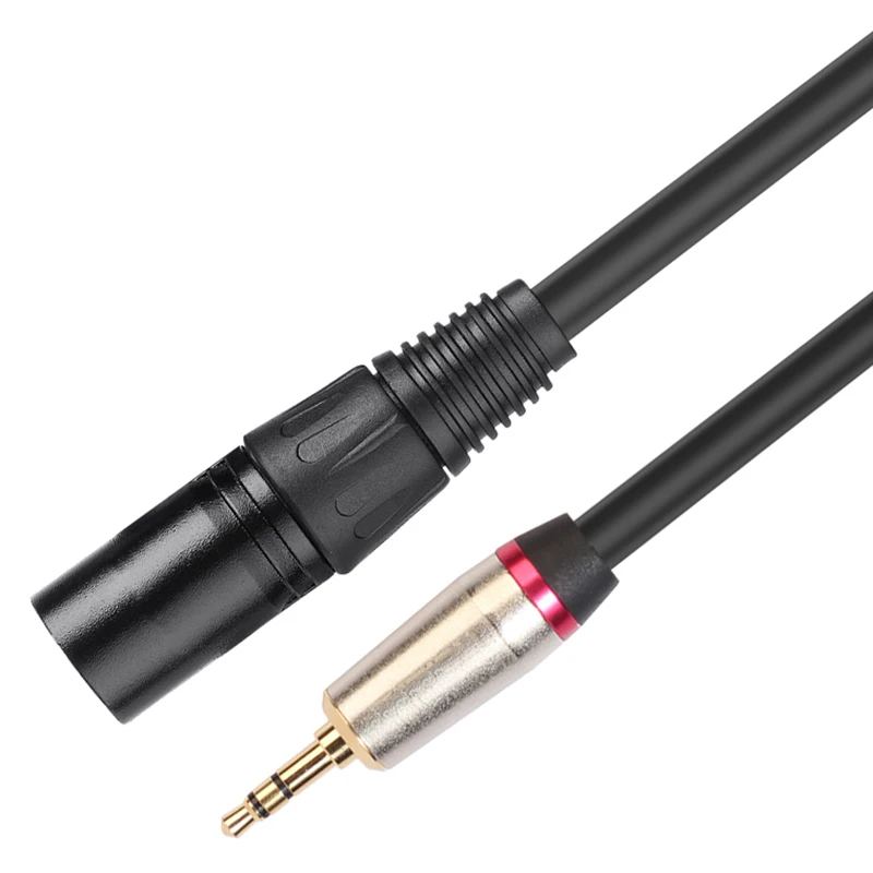 Новый 0 3 м Xlr 3Pin штекер к 5 мм Trs стерео Экранированный микрофон Микрофон Разъем