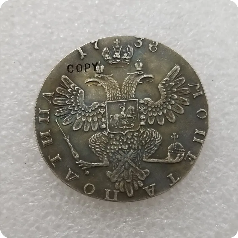 1738 Россия Полина копия монет памятные монеты-копия магнитная медаль | Дом и сад