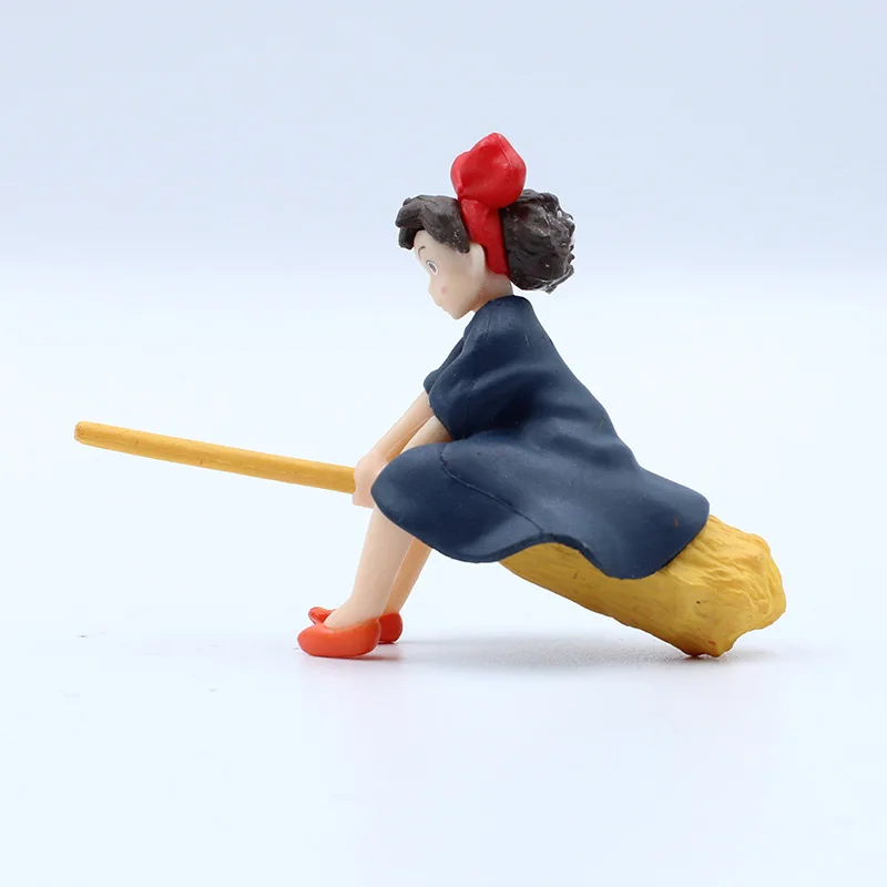 1 шт. 7 5 см Милая студийная Ghibli Hayao Miyazaki Kiki служба доставки Кики сидите на метле