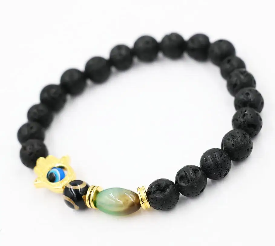 BPPCCR вулканического камня с украшением в виде кристаллов цирконие штанга