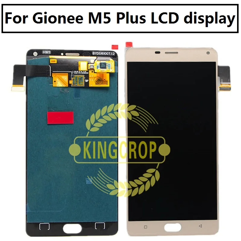 ЖК дисплей с сенсорным экраном и дигитайзером для Gionee Marathon M5 Plus M5plus|Экраны