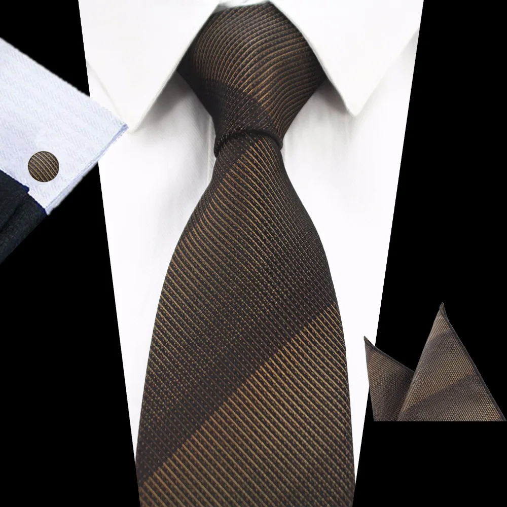 Набор из шелкового галстука и носового платка 8 см|tie handkerchief|tie setbrand necktie |