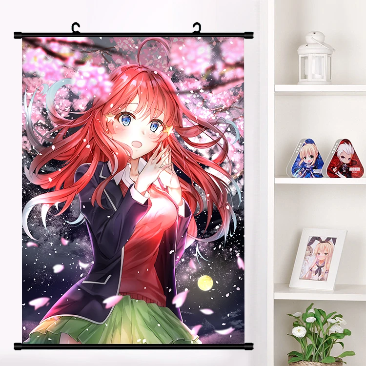 Короткая футболка с героями из японского аниме Go Toubun no Hanayome Накано Nino наклейки на