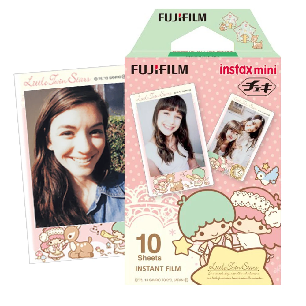 Пленка Fujifilm Instax Mini 8 маленькая фоторамка с двойной рамой 20 листов цветная пленка