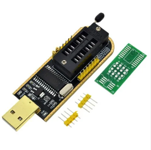 USB-программатор CH341A 24 25 серия EEPROM Flash BIOS с программным обеспечением и Драйвером |