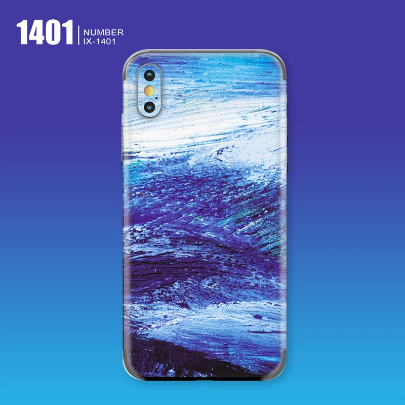 GOOYIYO-для iPhone X, XR, XS, Max, наклейка для телефона, роскошная, сделай сам, индивидуальная наклейка, 3 м, виниловая кожа, для iPhone 6, 6 S, 7, 8 Plus, наклейка