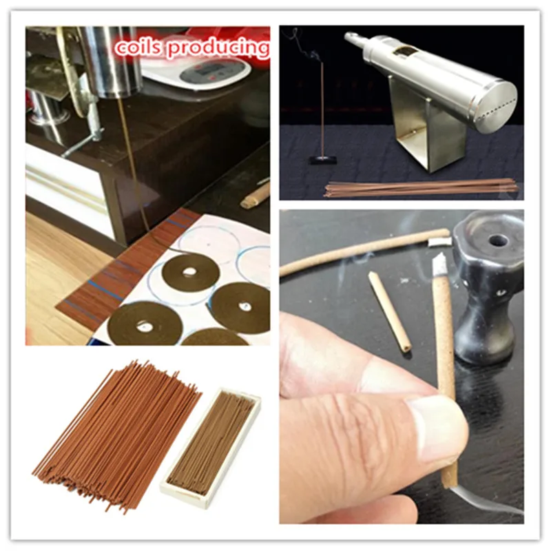 

DIY hand sticks incense maker machine