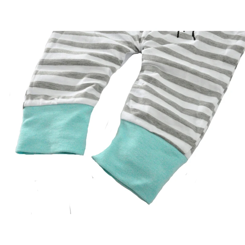 

Autumn Infant Baby Clothes Romper 2016 Lovely Monster Print Baby Imfant Clothes Romper Autumn Halloween Stripe Girl Boy Jumpsuit