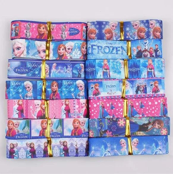 Новый произвольный набор 22/25 мм с принтом в виде ленты 20 ярдов mixed10 стиль (2