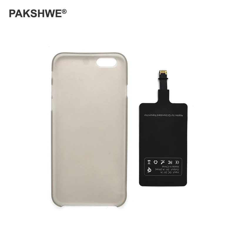 

Qi Wireless Charger Receiver 5W Adapter Ti-chip Module + free Case for Lightning iPhone 5 5S 5C SE 6 6S 6plus 7 7plus