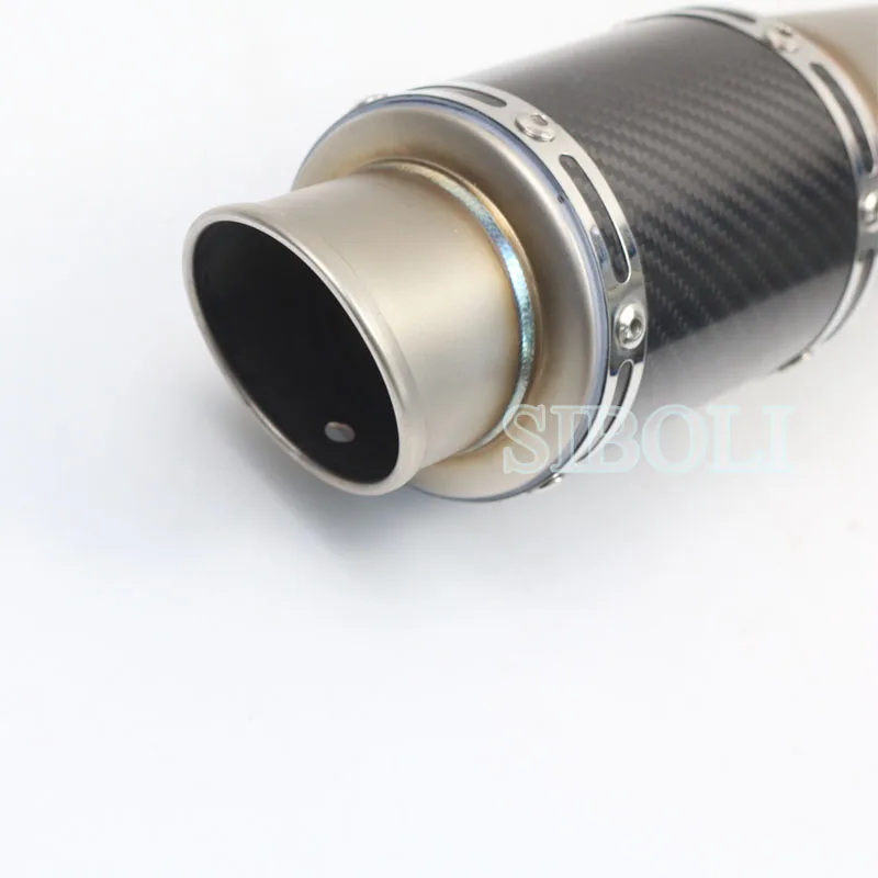 Универсальный глушитель выхлопной трубы для мотоцикла 51 мм побега со съемным дБ