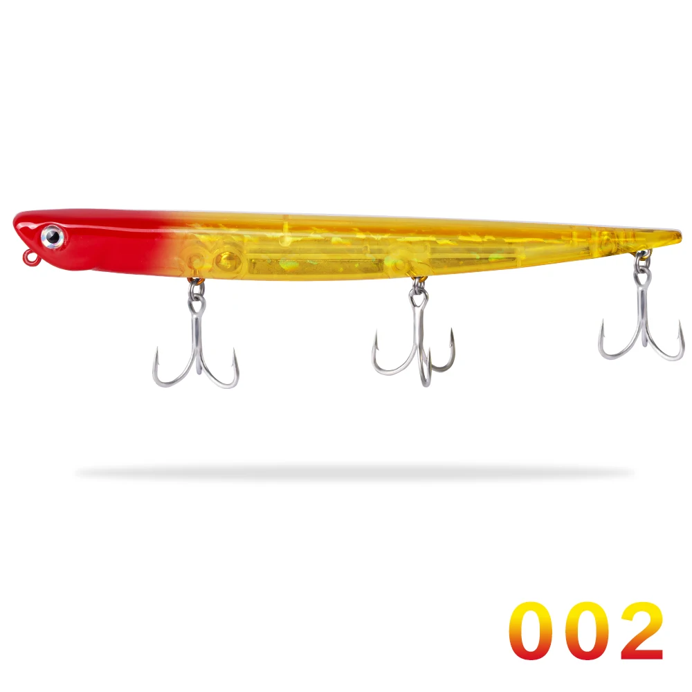 Hunthouse Тонущий Карандаш Рыболовные Приманки жесткая приманка bay ruf manic stickbait приманка длинного литья 99 мм 18,5 г 155 мм 31,5 г морской бас - Цвет: 002