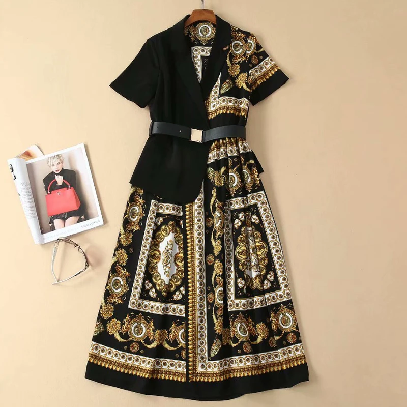 Длинное платье высокого качества Новинка лета 2020 Женская Вечерние повседневные