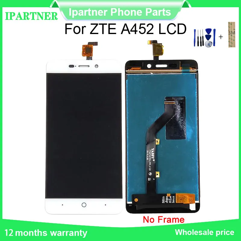 Для ZTE Blade X3 D2 T620 A452 ЖК дисплей кодирующий преобразователь сенсорного экрана в