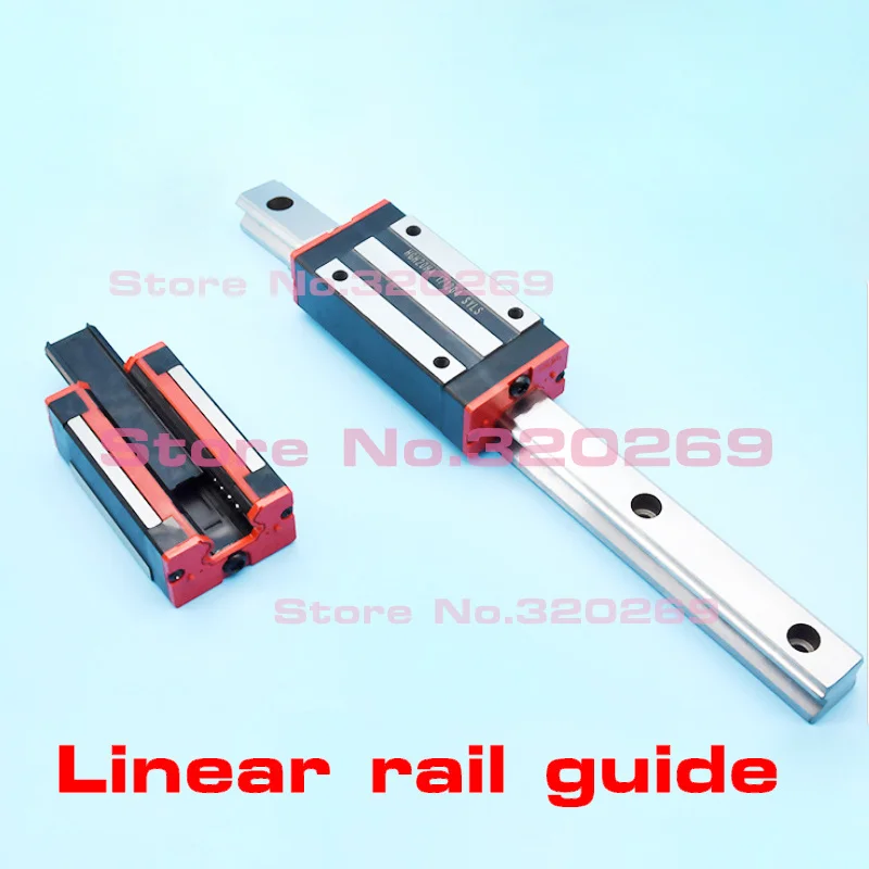 20Mm HGR20 HGH20CA Square Block Smooth Linear Guide Rails For CNC Parts | Guides