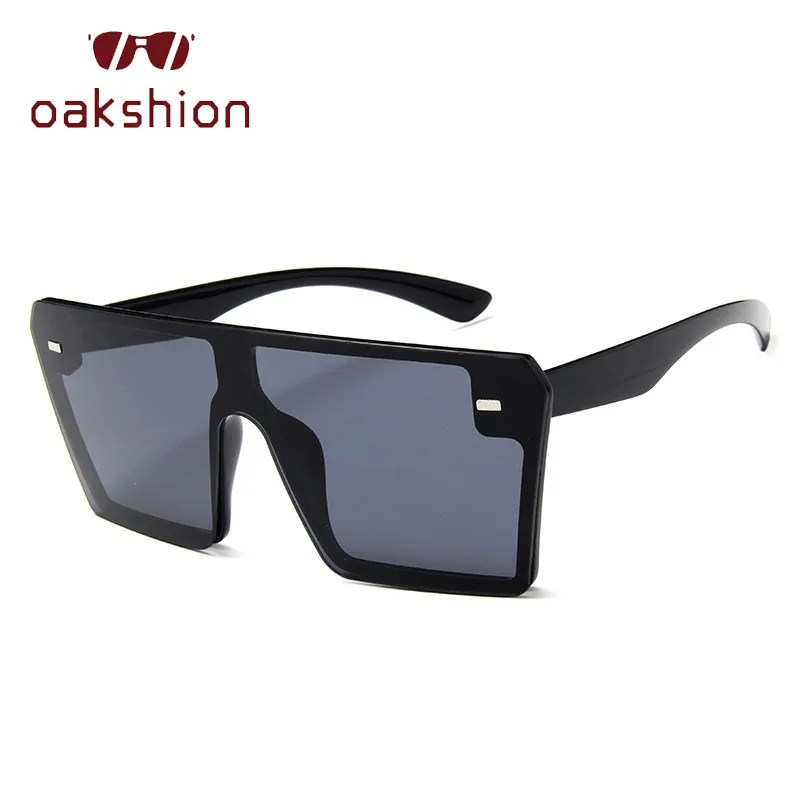 Большие Квадратные Солнцезащитные очки без оправы женские роскошные брендовые