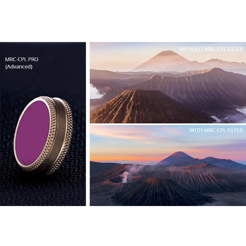 PGYTECH Mavic Air Lens расширенный набор фильтров HD MRC UV CPL ND4 ND8 ND16 ND32 ND64 фильтр для Camera