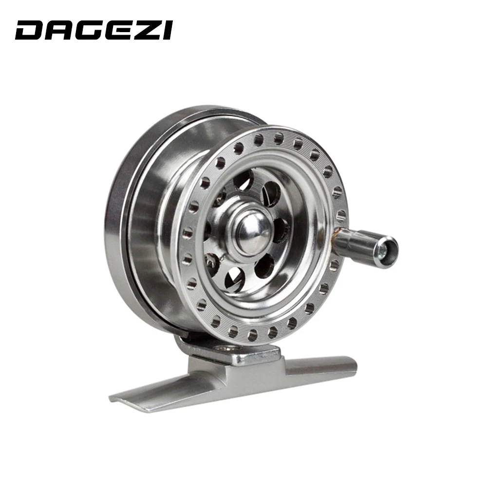 DAGEAI новая полностью металлическая алюминиевая катушка для подледной рыбалки 50