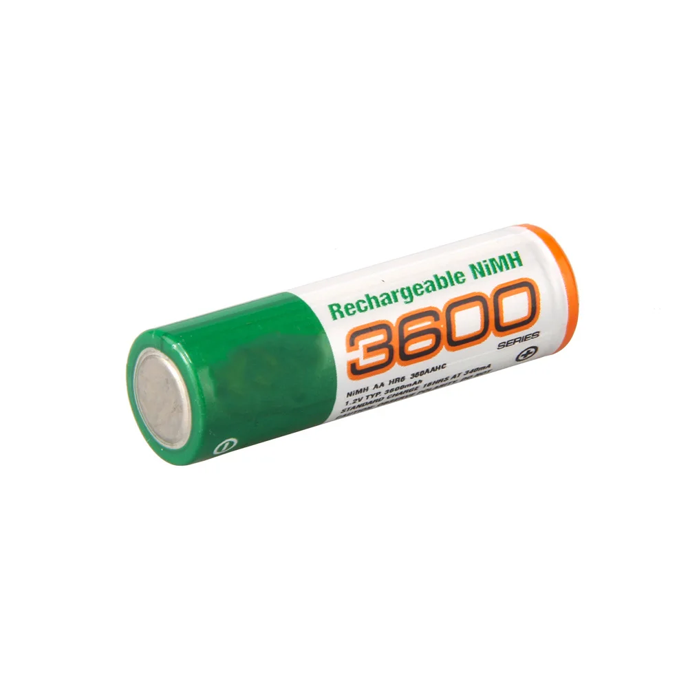 2 шт. Высокое качество 100% новый оригинальный AA аккумулятор 1 V 3600mah литиевая