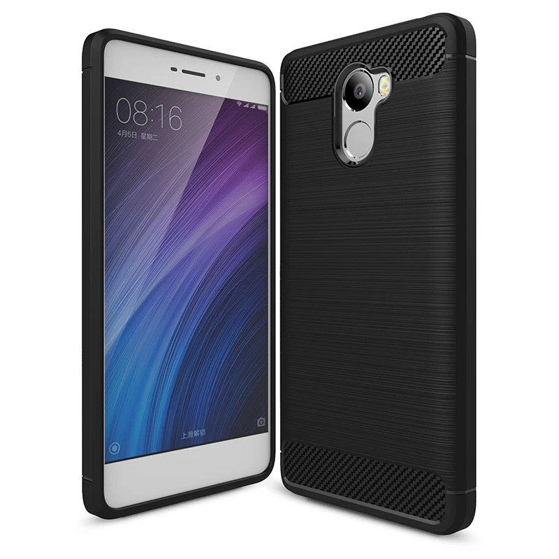Роскошный чехол из углеродного волокна для Xiaomi Redmi 5 5A 5 Plus 4 Pro 4A 3S Redmi Note 4 3 Pro 4X Xiaomi 6 сотовый телефон противоударный чехол