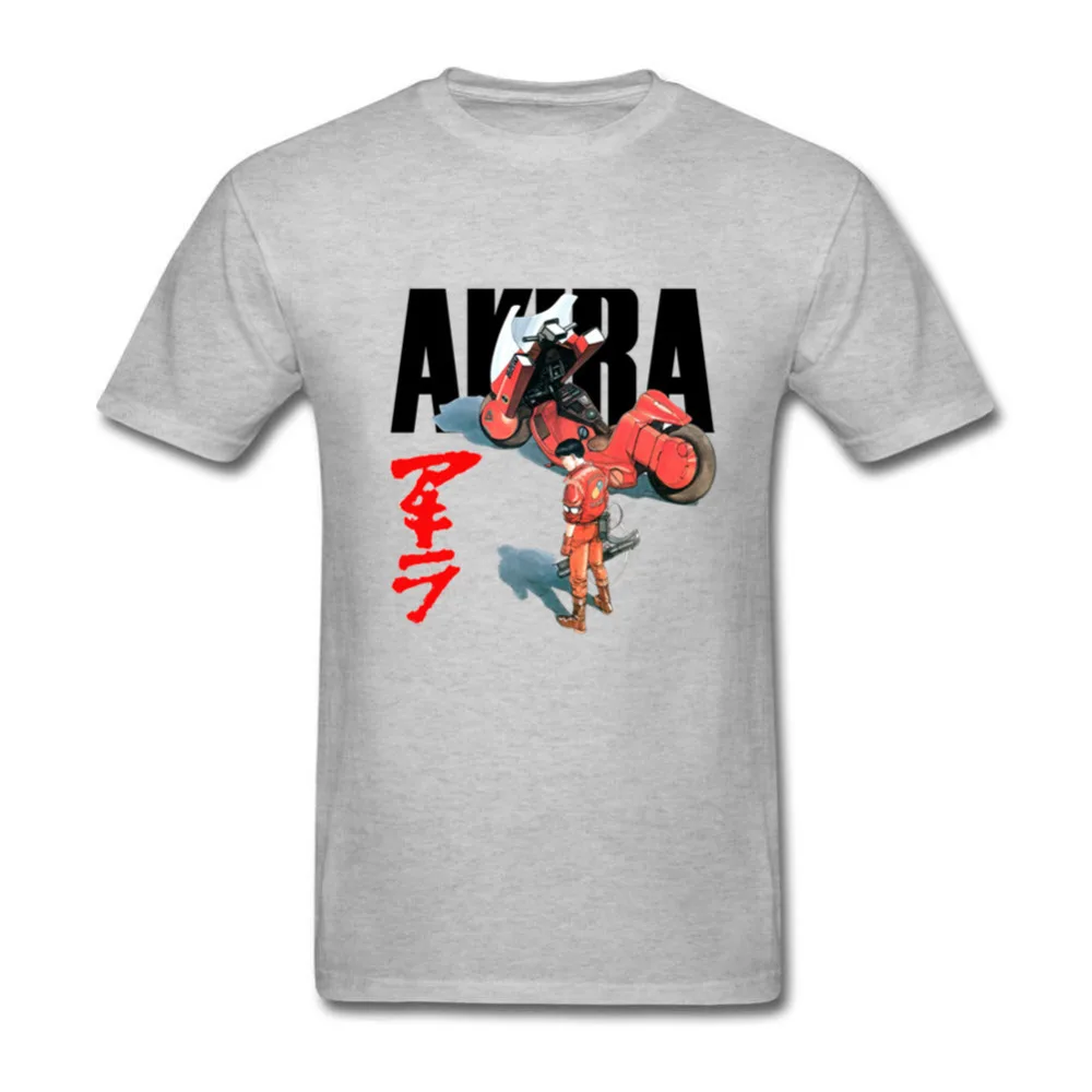 Fashion Men Akira Shotaro Kaneda Black T Shirt The Capsule Motorcycle Japanese Anime Film T-shirt Tee Cotton Short Sleeve TShirt | Мужская