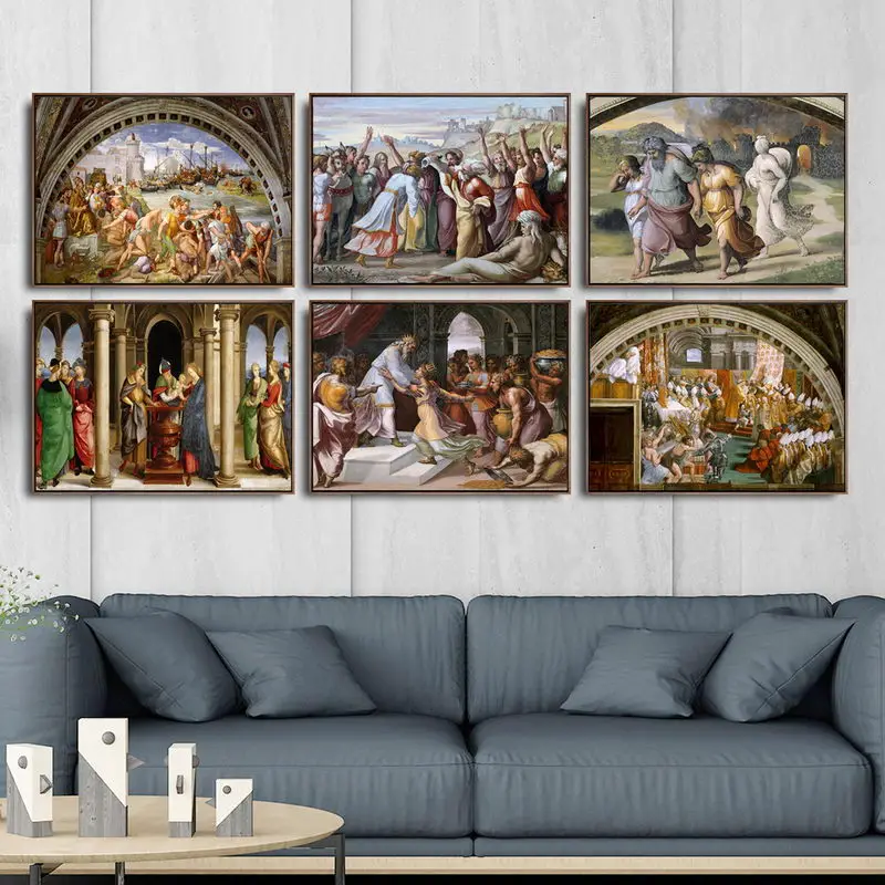 Украшение дома художественные настенные картины Фро гостиная холст с печатью