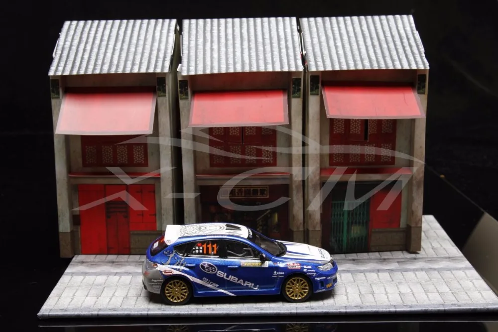 Миниатюрные модели Zoomer модель автомобиля сцена Rua Da Felicidade Макао 1: 64 | Игрушки и