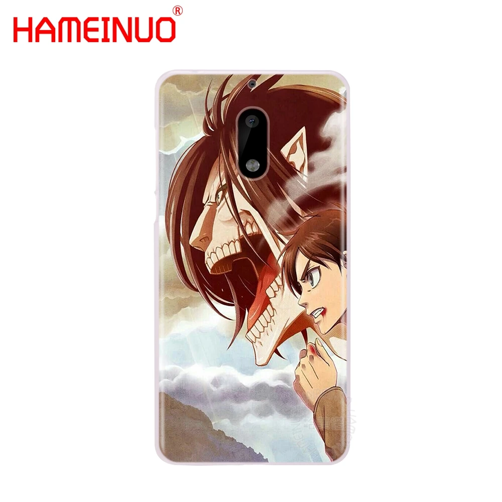 HAMEINUO аниме японский атака на Титанов Чехол для телефона Nokia 9 8 7 6 5 3 Lumia 640 640XL