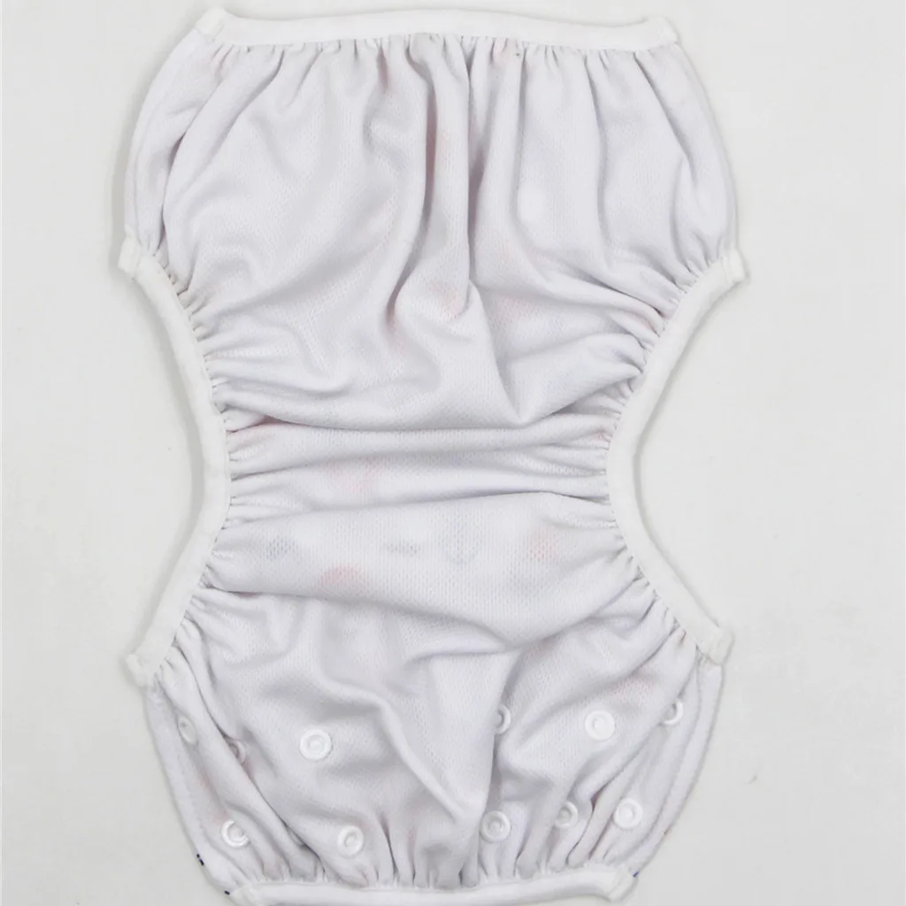 Детские подгузники для плавания водонепроницаемые регулируемые тканевые в