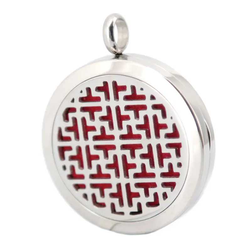 С цепочкой и 10 шт войлочных подушечек стильные эфирные масла для ароматерапии