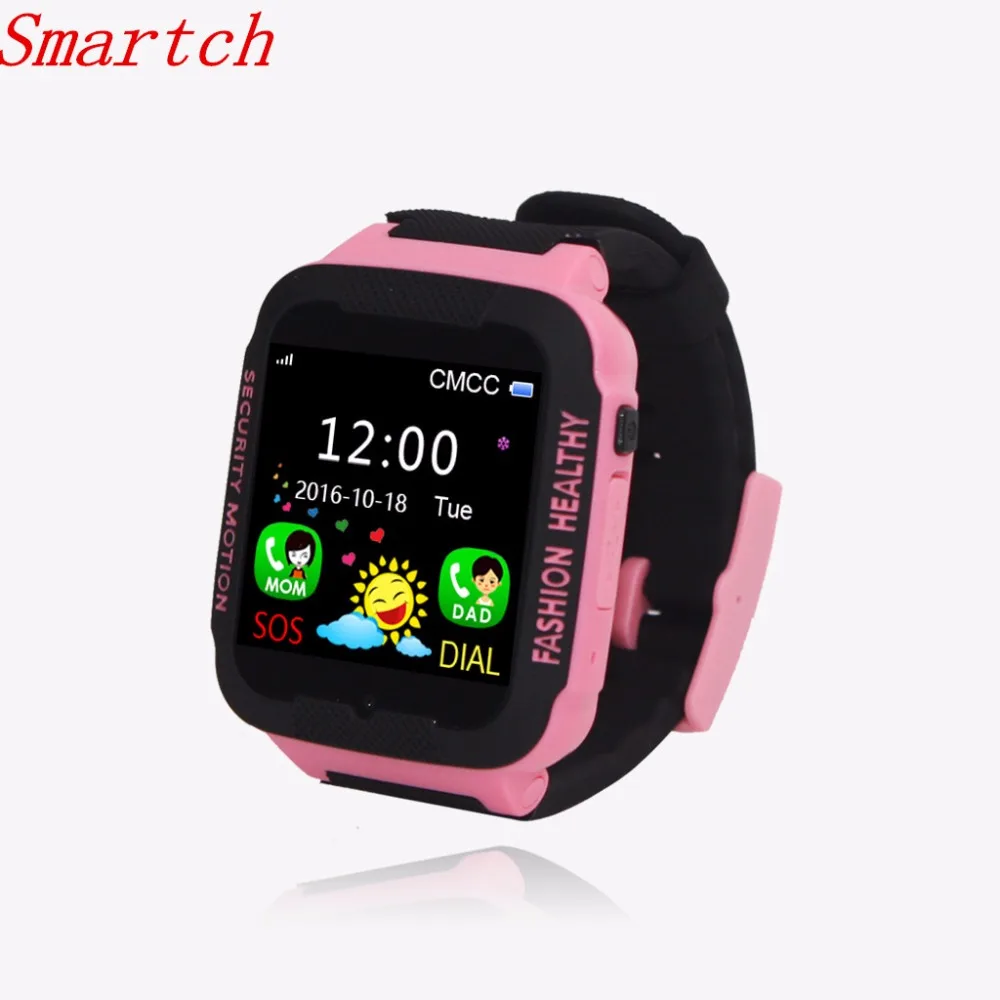 Смарт-часы Smartch GPS детские часы C3 1 54 дюймов сенсорный экран SOS местоположение