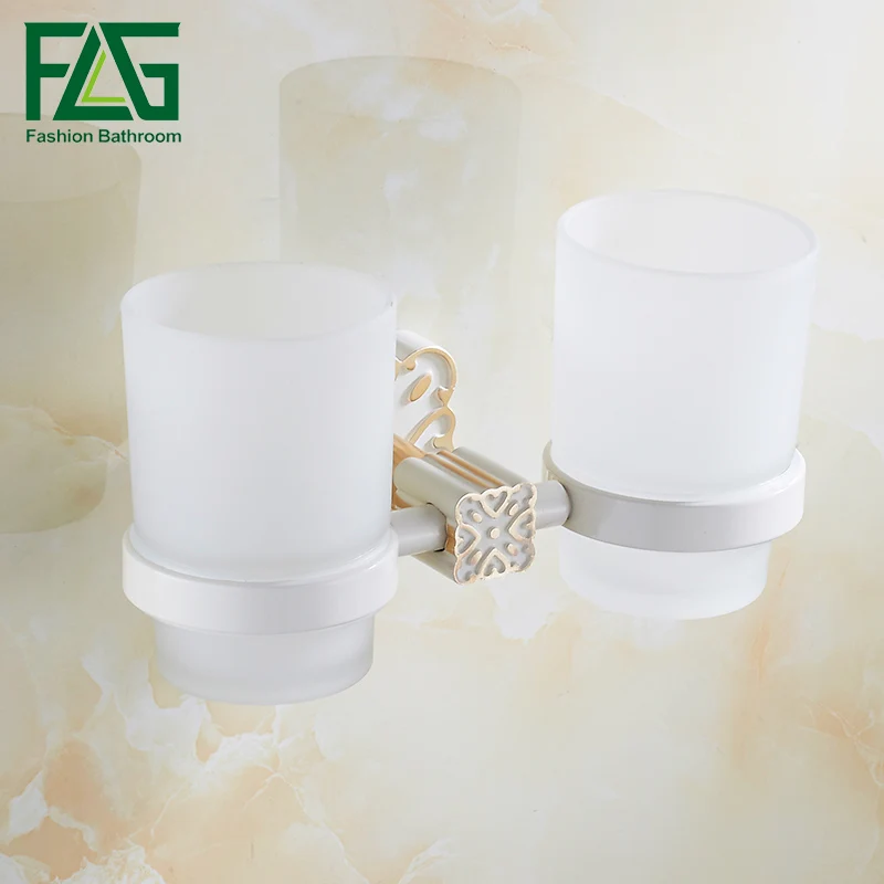 Flg Алюминий Зубные пасты чашка настенное крепление Аксессуары для ванной комнаты