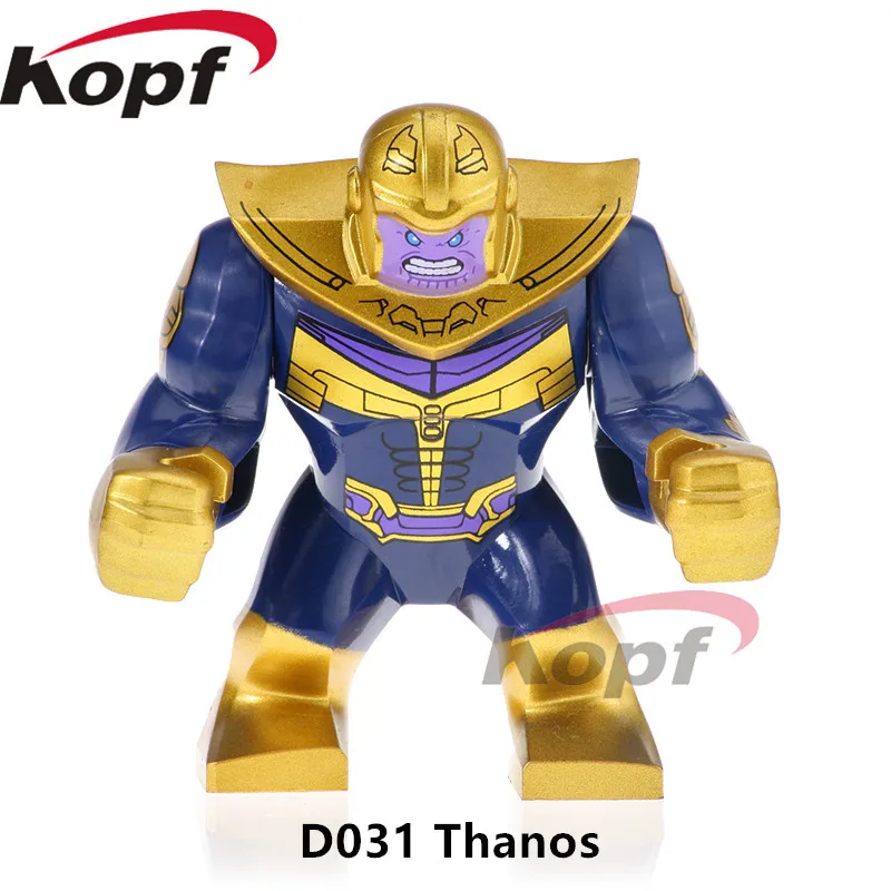 Одиночная супер героев Кирпичи Строительные блоки Зеленый Фонарь Kilowog анти Веном фильм халкбастер Darkseid Халк фигурка дедпула 892 - Цвет: D031 without Box